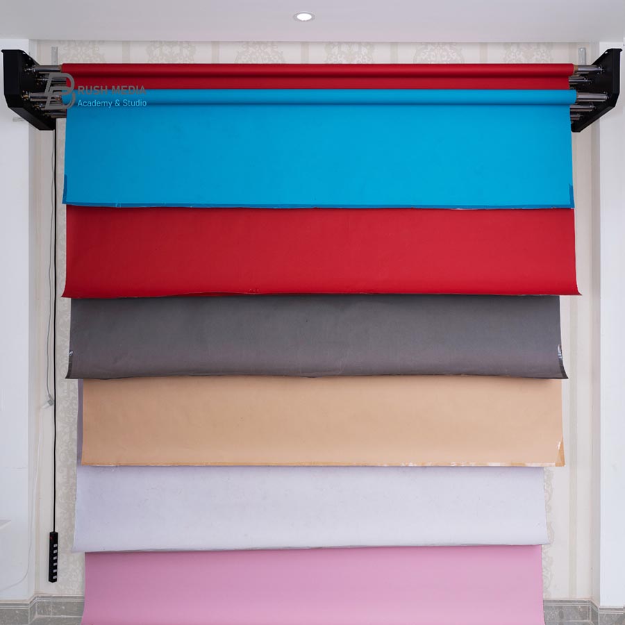 Trục Motor điện và phông giấy